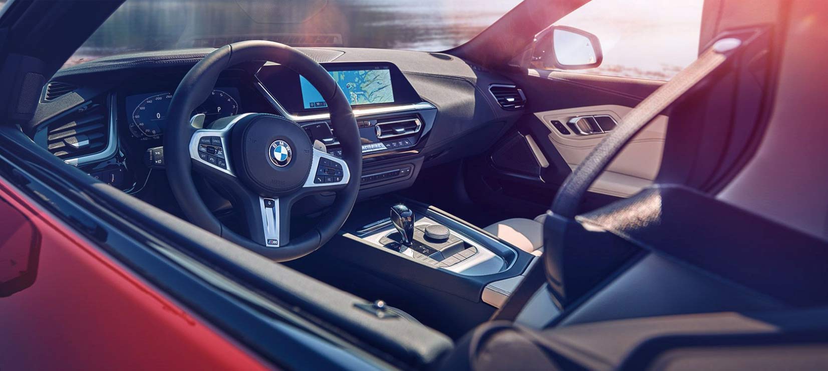 Interior image of z4 with rooftop down